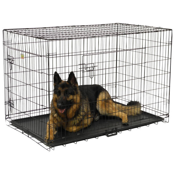 Pawhut Metal Mesh Small Animal House Kennel Crate Fence Pet Pen
